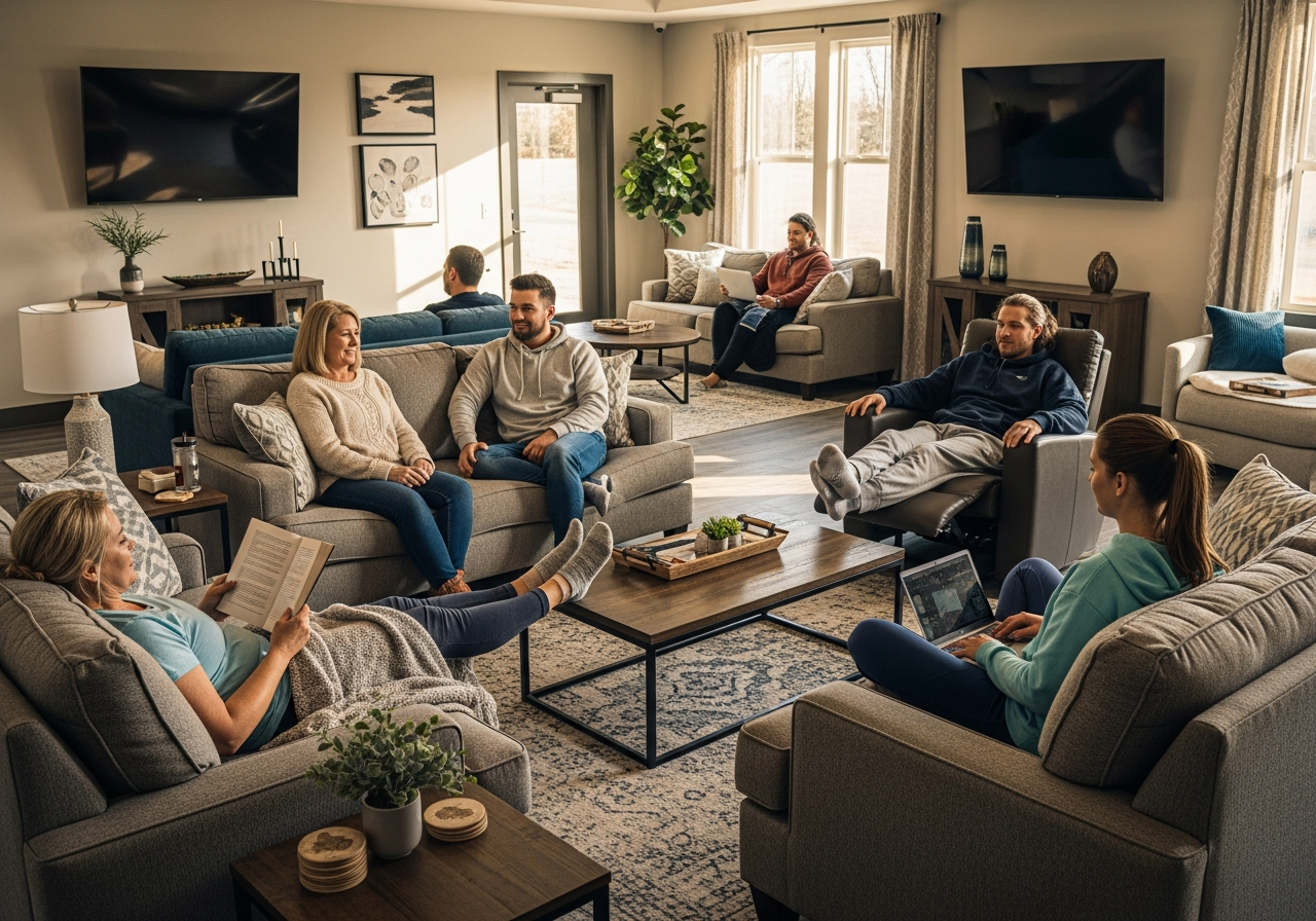 Shared living room